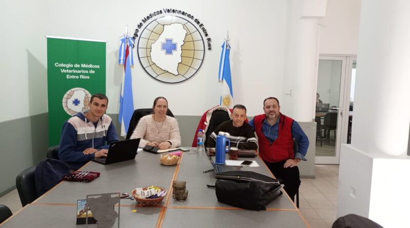 El CMVER participó en la reunión de Equipo Técnico de Porcinos para Aujeszky