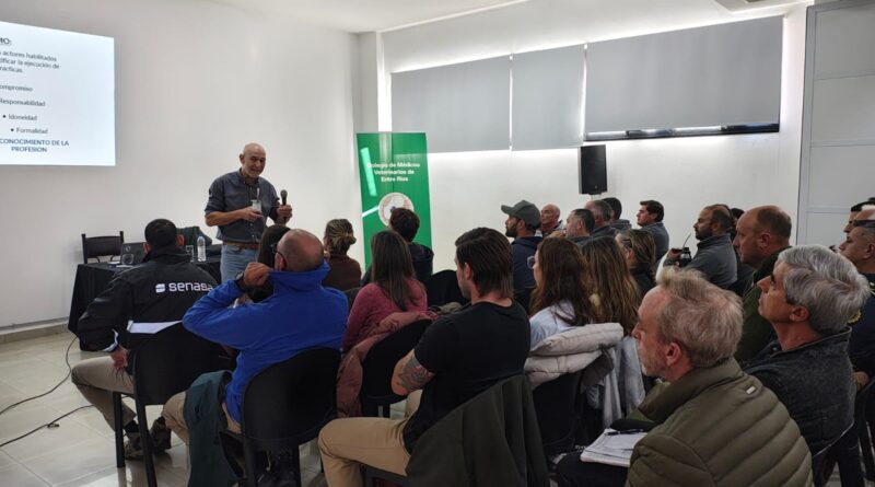 El CMVER realizó la Segunda Capacitación para veterinarios acreditados en enfermedades equinas